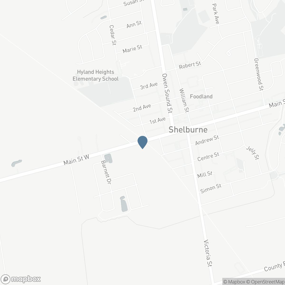 301 MAIN STREET W, Shelburne, Ontario L9V 2X8